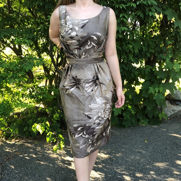Escada Dresses & Skirts - Escada floral silk dress